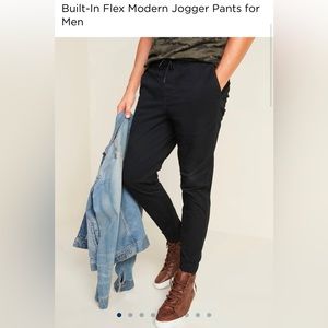 Old Navy Jogger Pants for Men Black XL NWT